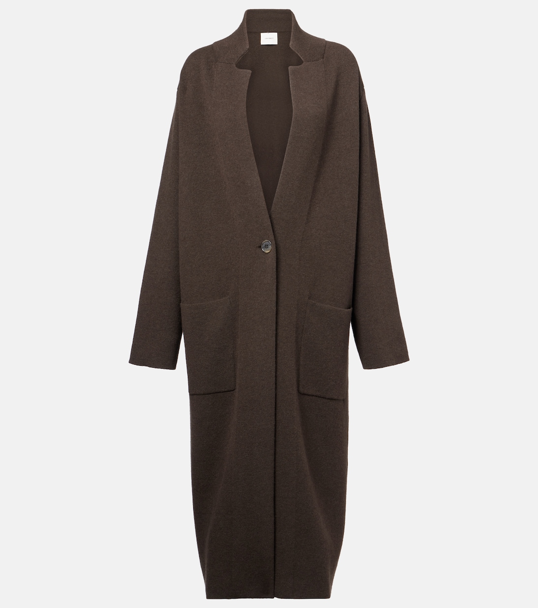 Amie single-breasted cashmere coat | Lisa Yang