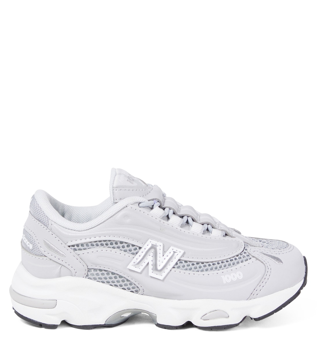 1000 Kids faux leather-trimmed sneakers | New Balance Kids