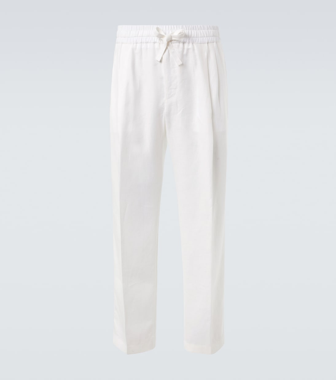 Linen straight pants | Dolce&Gabbana