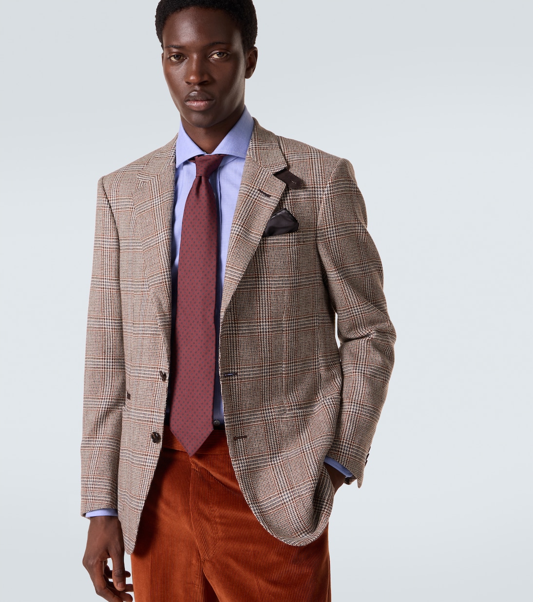 Printed silk tie | Dunhill