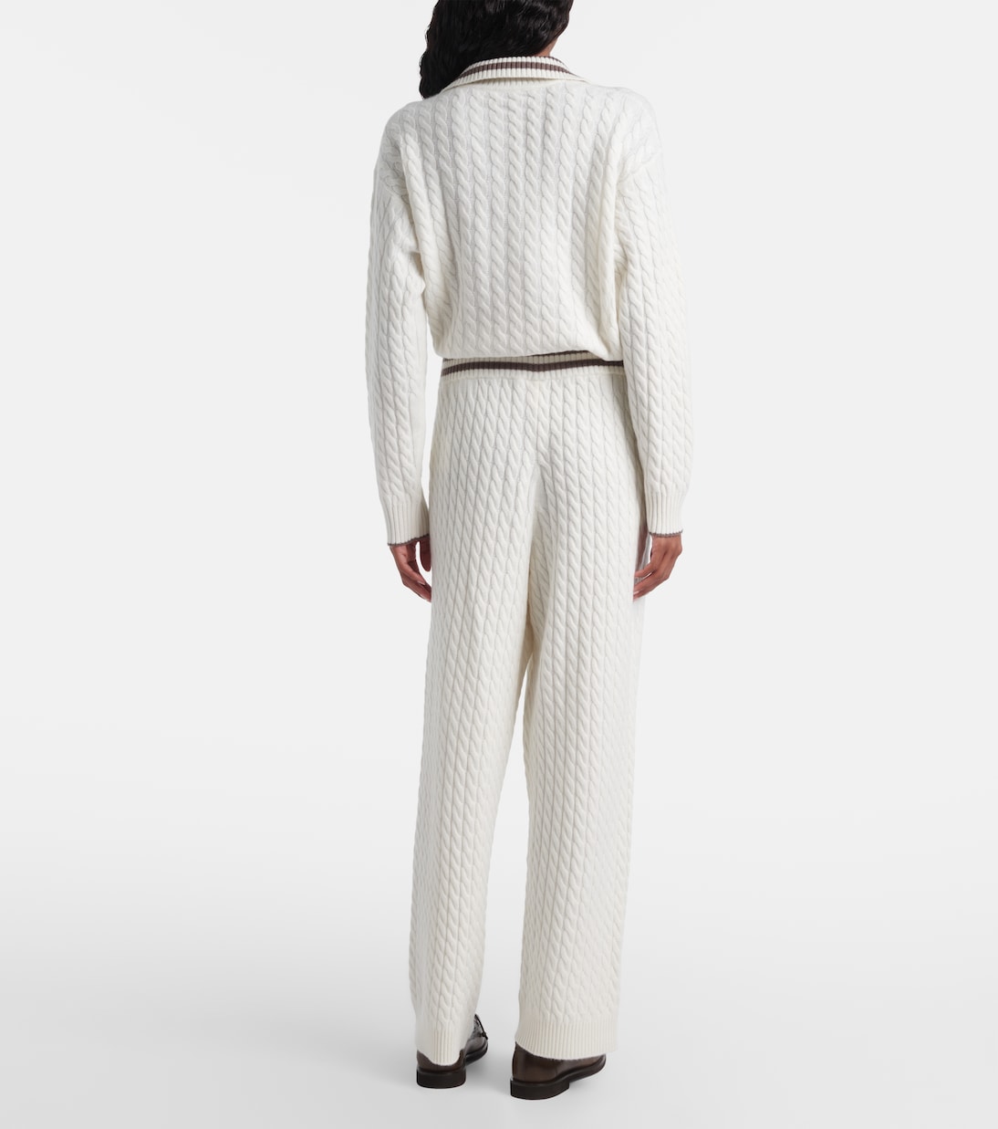 Pantalones anchos de cachemir | Brunello Cucinelli