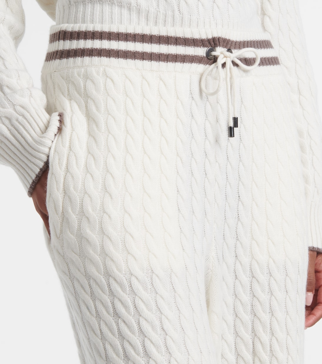 Pantalones anchos de cachemir | Brunello Cucinelli