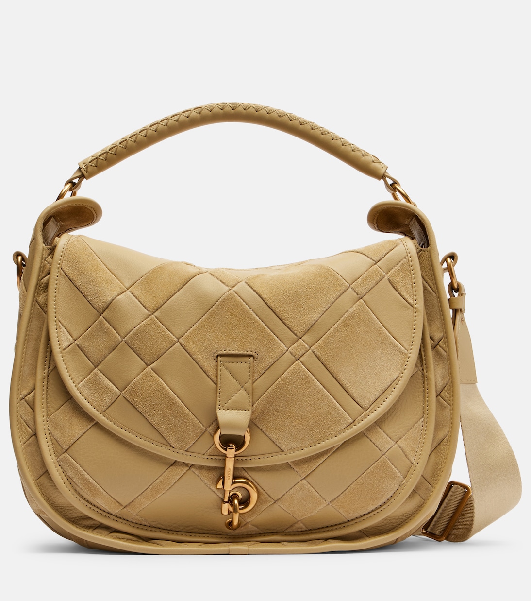 Medium leather shoulder bag | Burberry
