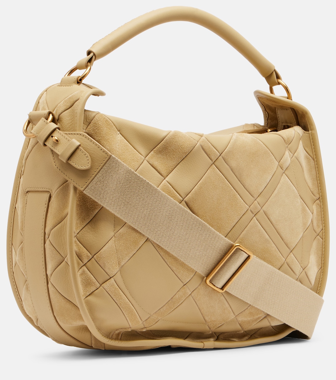 Medium leather shoulder bag | Burberry