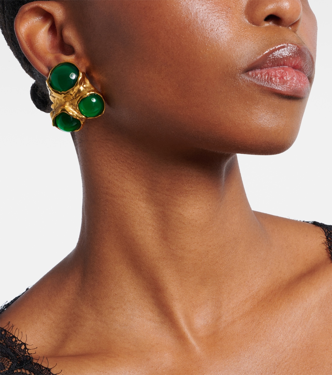 Bubble clip-on earrings | Saint Laurent