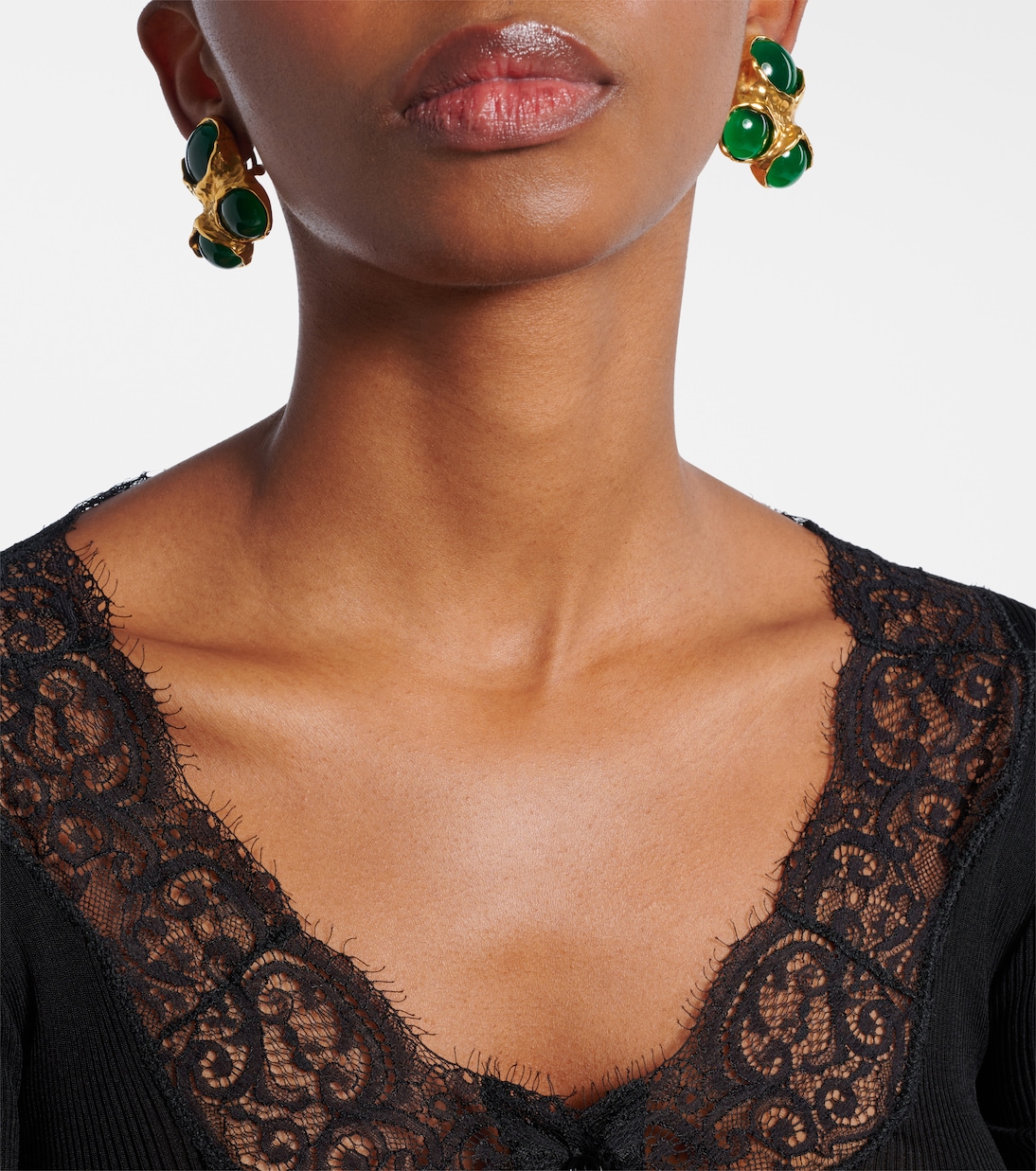 Bubble clip-on earrings | Saint Laurent