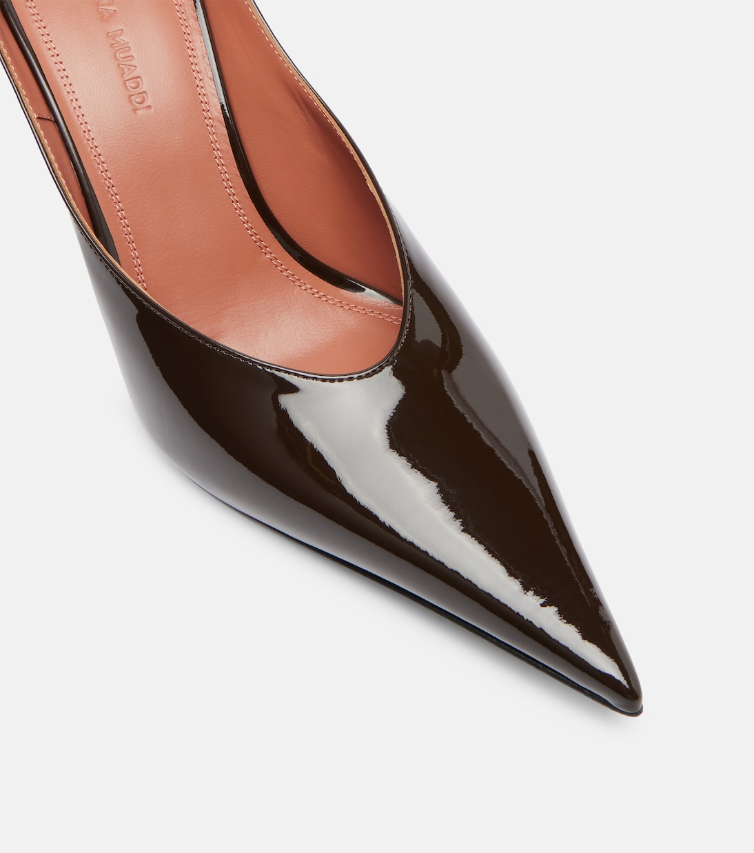 Anok 90 patent leather pumps | Amina Muaddi