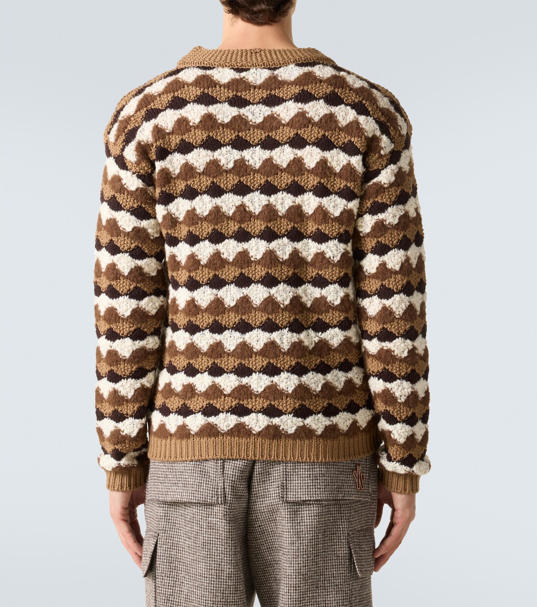 Pull en jacquard de laine et alpaga mélangés | Moncler Grenoble