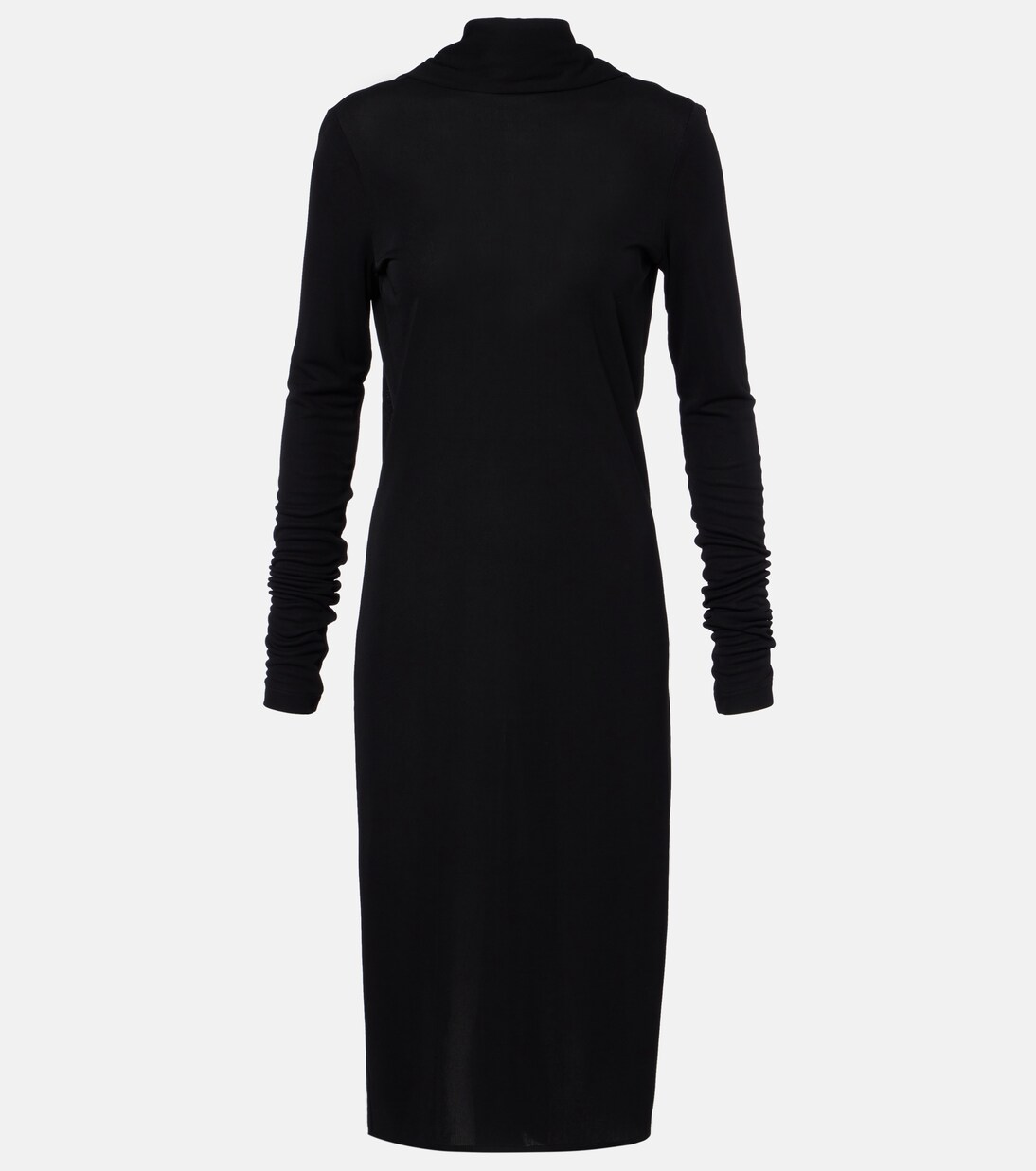 Draped jersey midi dress | Toteme