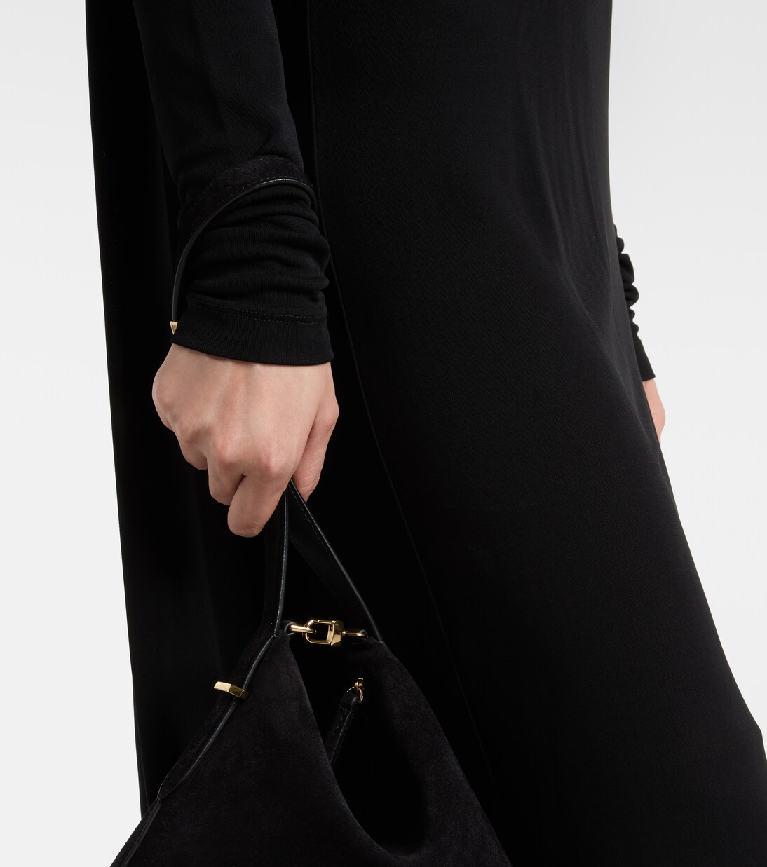 Draped jersey midi dress | Toteme