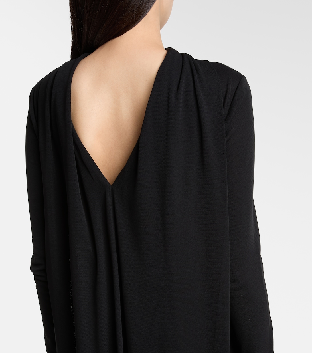 Draped jersey midi dress | Toteme