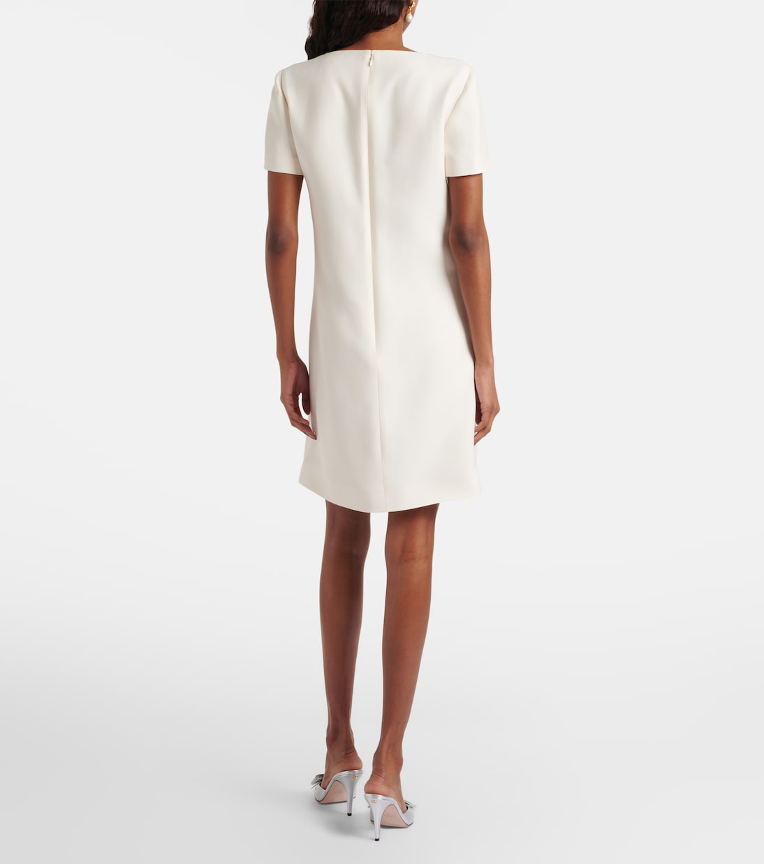 Vestido corto de crepé couture | Valentino