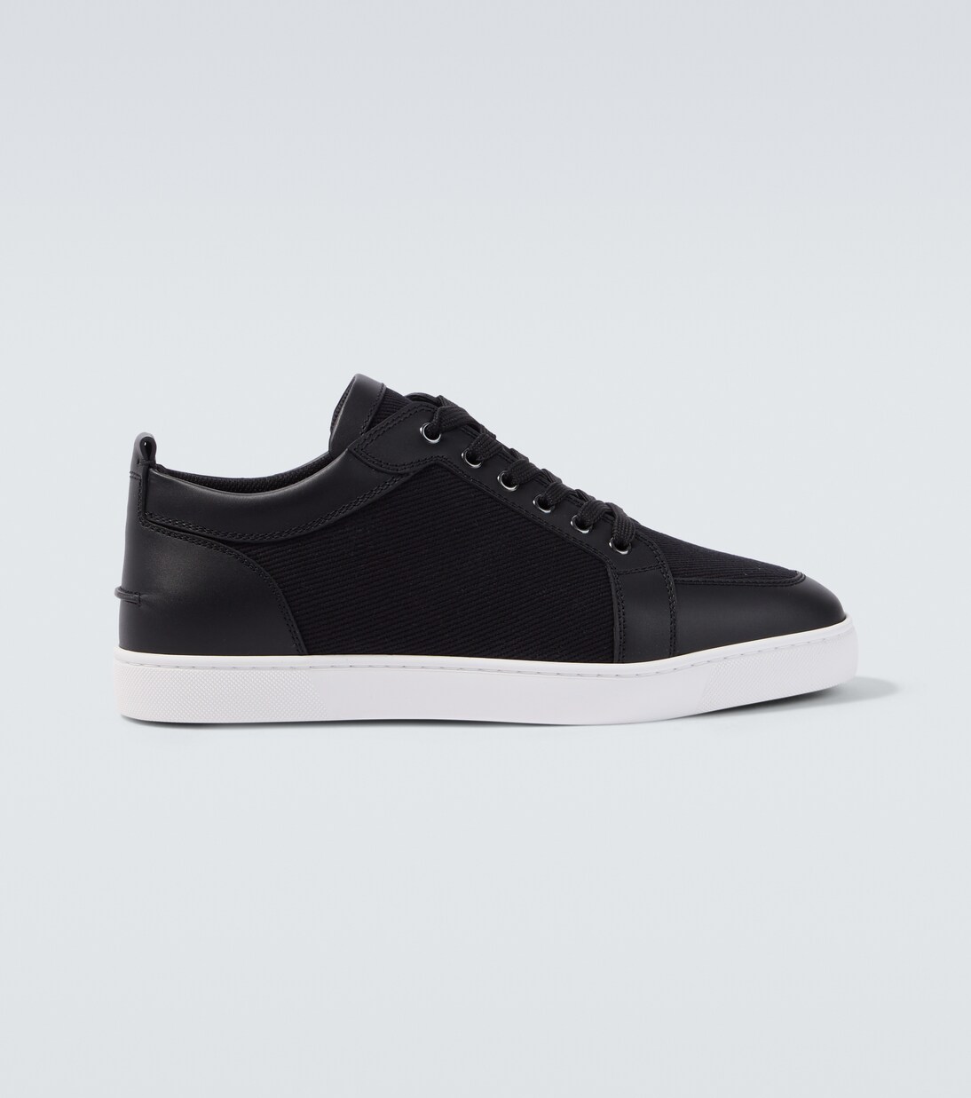 Rantulow leather-trimmed twill sneakers | Christian Louboutin