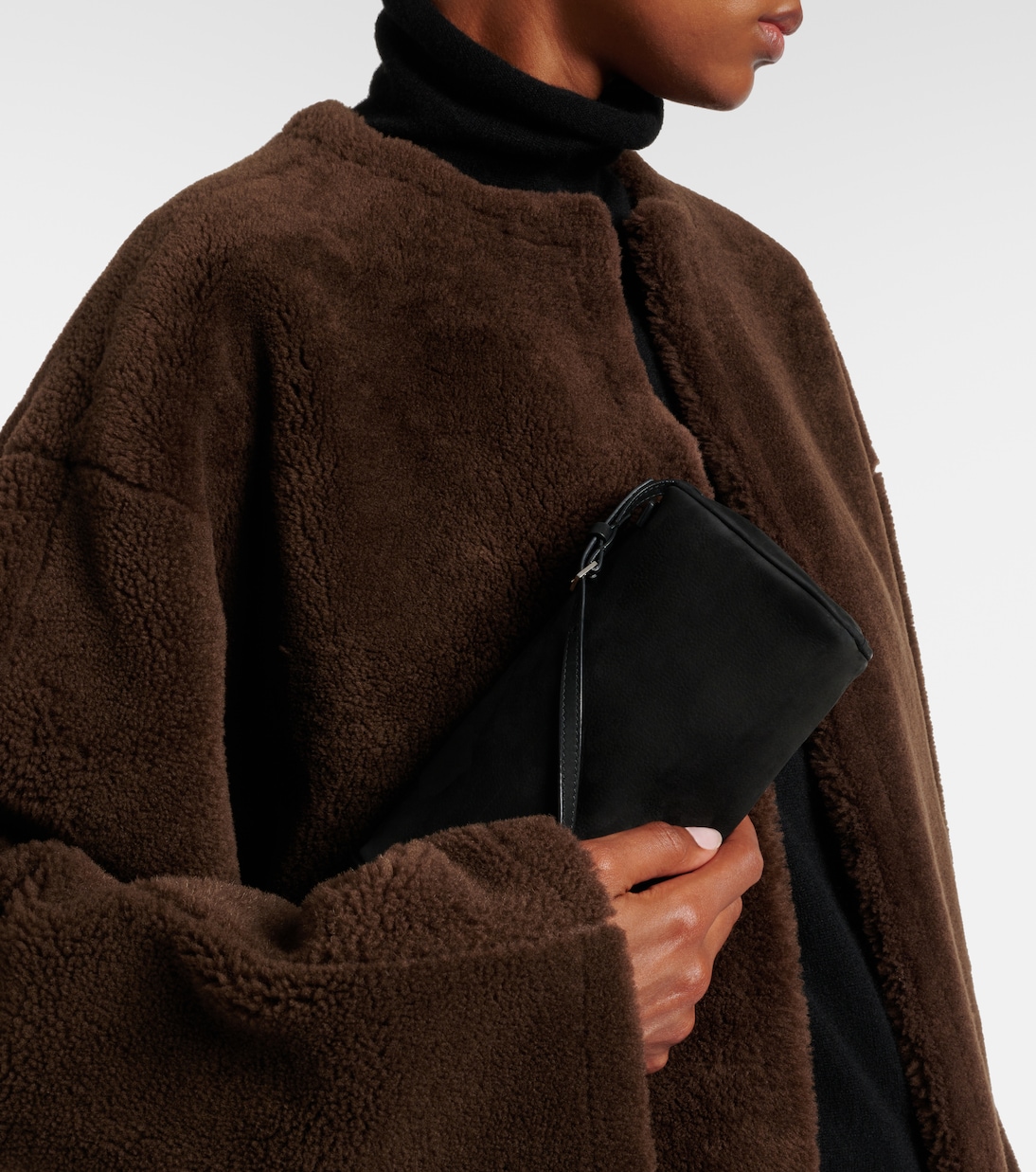 '90s leather shoulder bag | The Row