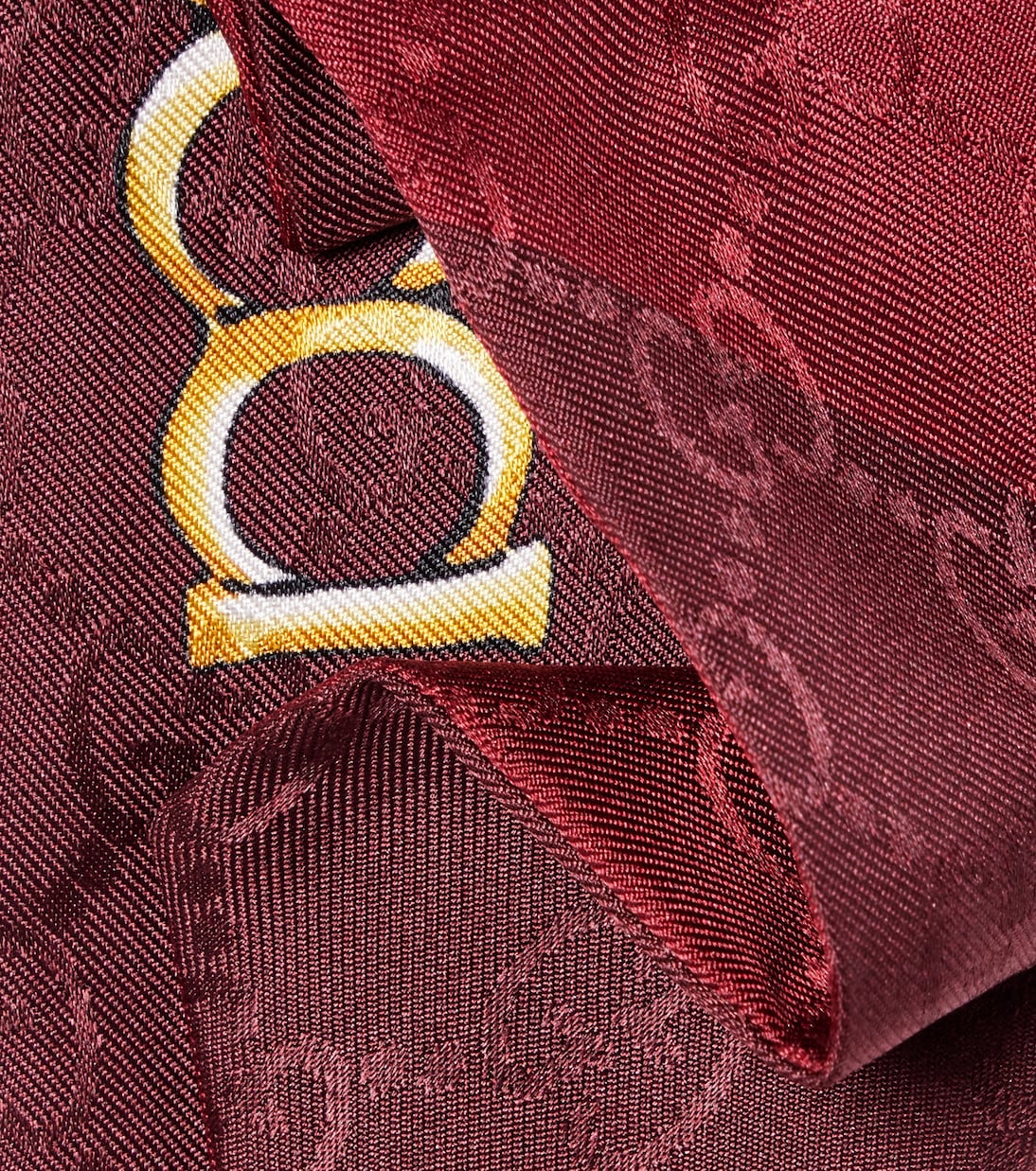 Tuch Horsebit aus Seiden-Twill | Gucci