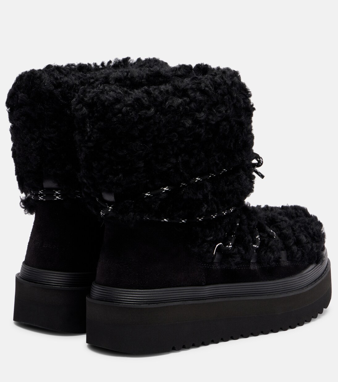 Stiefel Mellow aus Shearling und Veloursleder | Tory Burch
