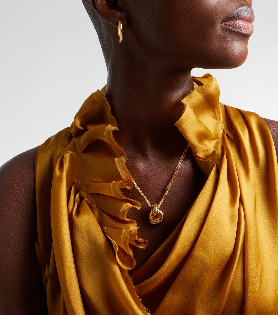 Legacy Knot Big 18kt gold necklace | Engelbert