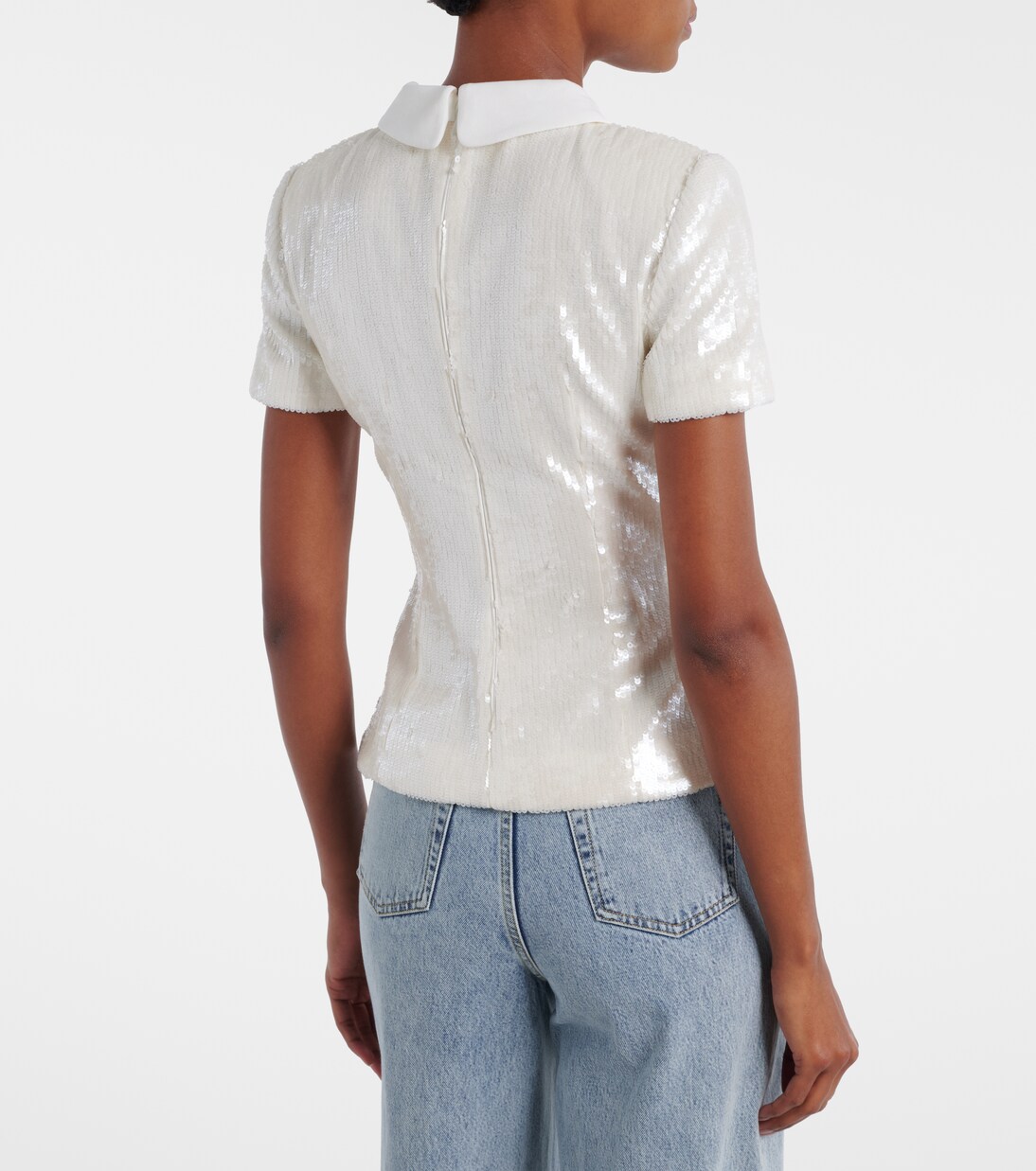 Sequined top | Self-Portrait