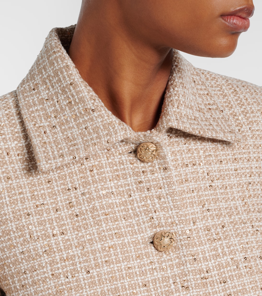 Sequined tweed jacket | Elie Saab