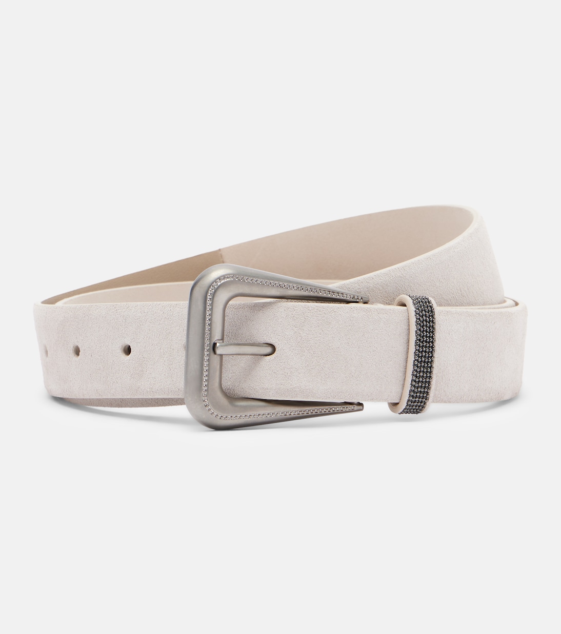Ceinture Monili en daim | Brunello Cucinelli