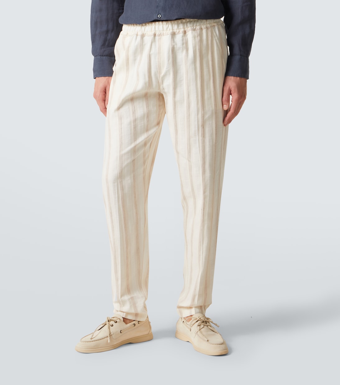 Bonifacio cotton-blend tapered pants | Fedeli