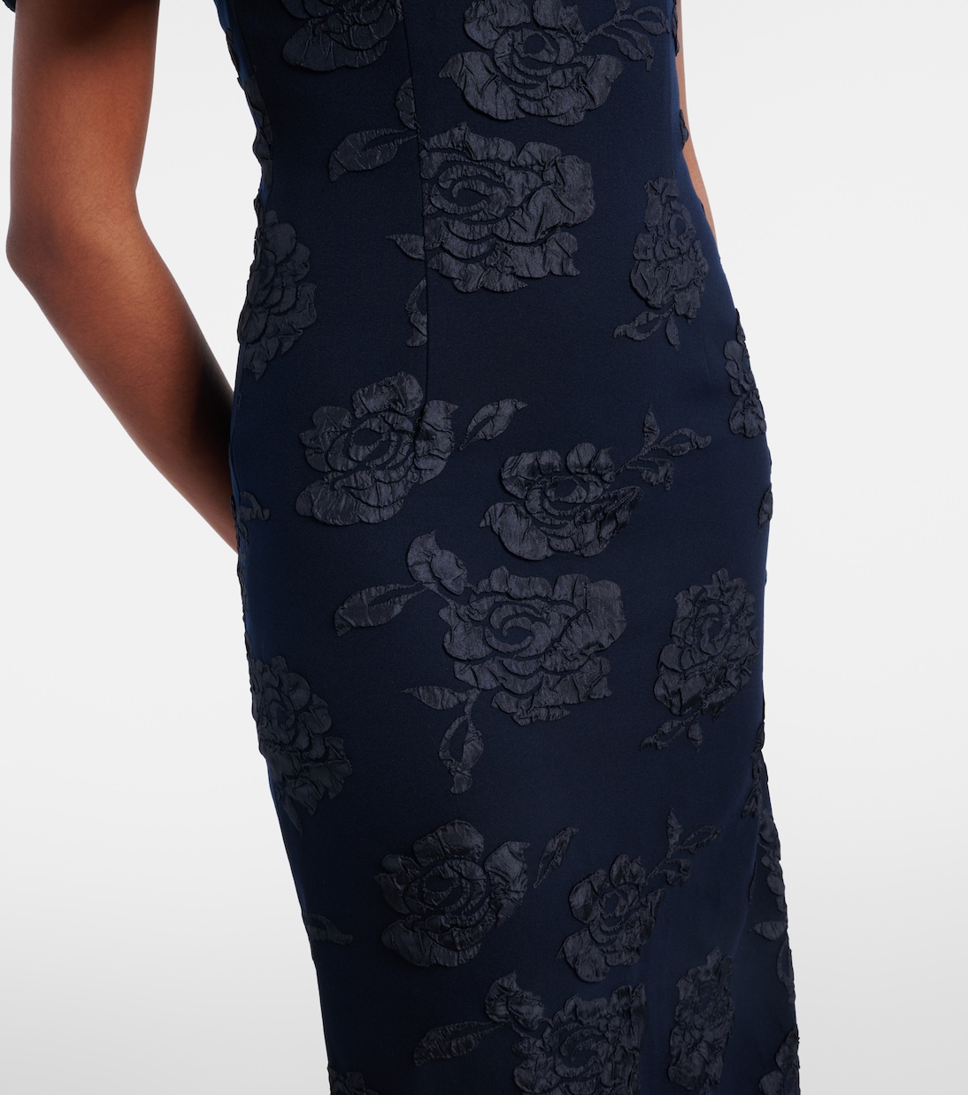 Ruby jacquard midi dress | Rotate