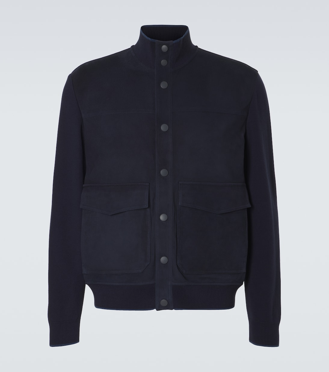 Chaqueta bomber de ante | Canali