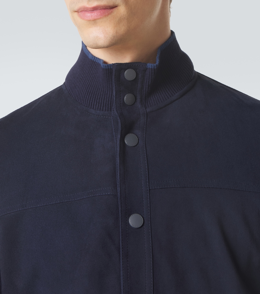 Chaqueta bomber de ante | Canali