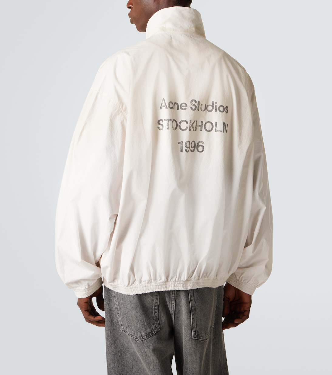 Logo cotton poplin bomber jacket | Acne Studios