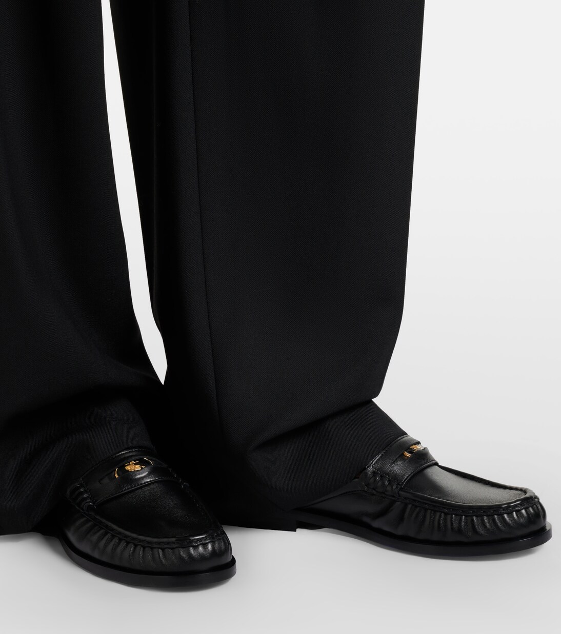 Slippers aus Leder | Burberry