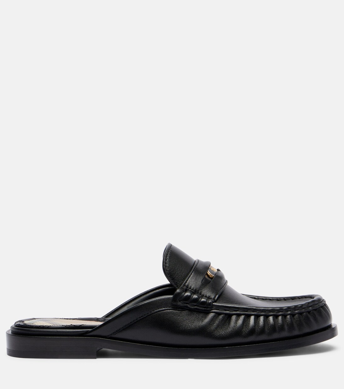 Slippers aus Leder | Burberry