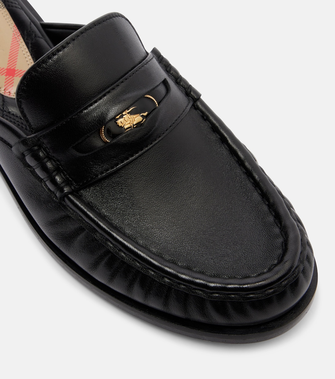 Slippers aus Leder | Burberry