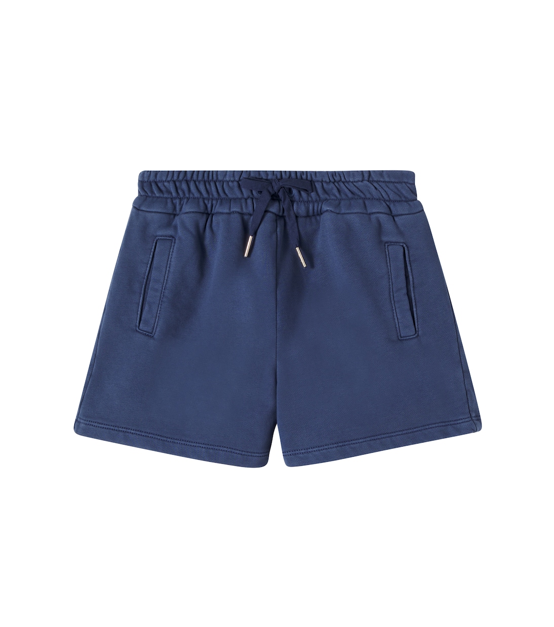 Logo cotton fleece shorts | Chloé Kids
