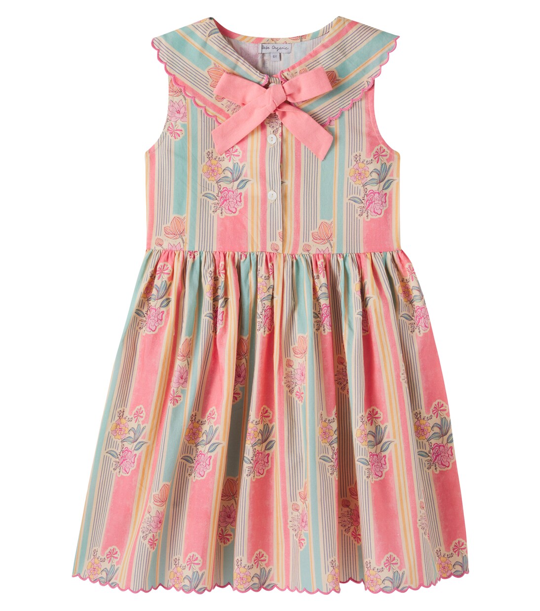 Robe Florence imprimée en coton | Bebe Organic