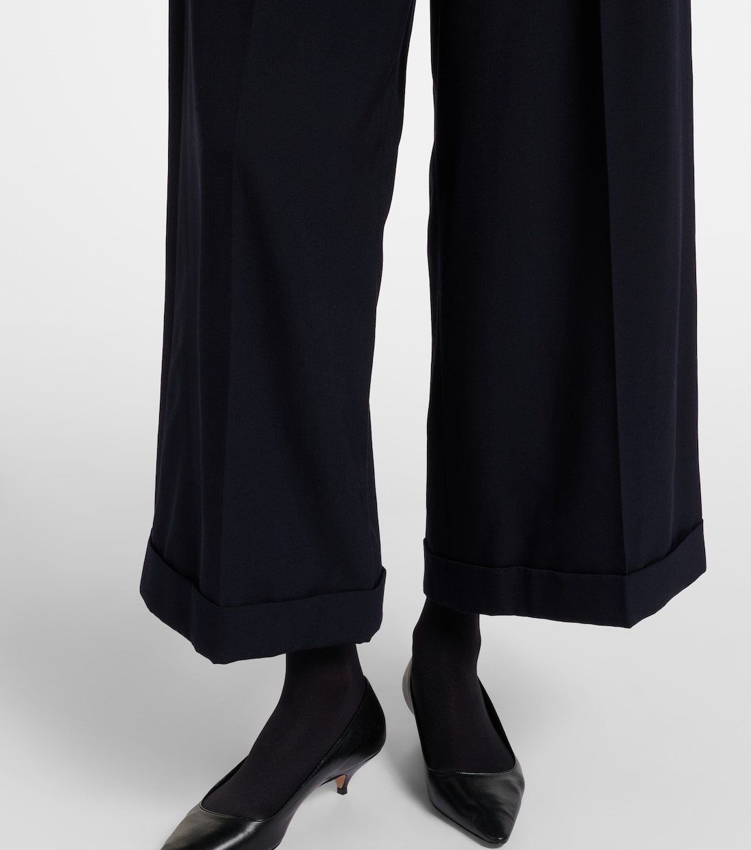 Lior cotton wide-leg pants | The Row