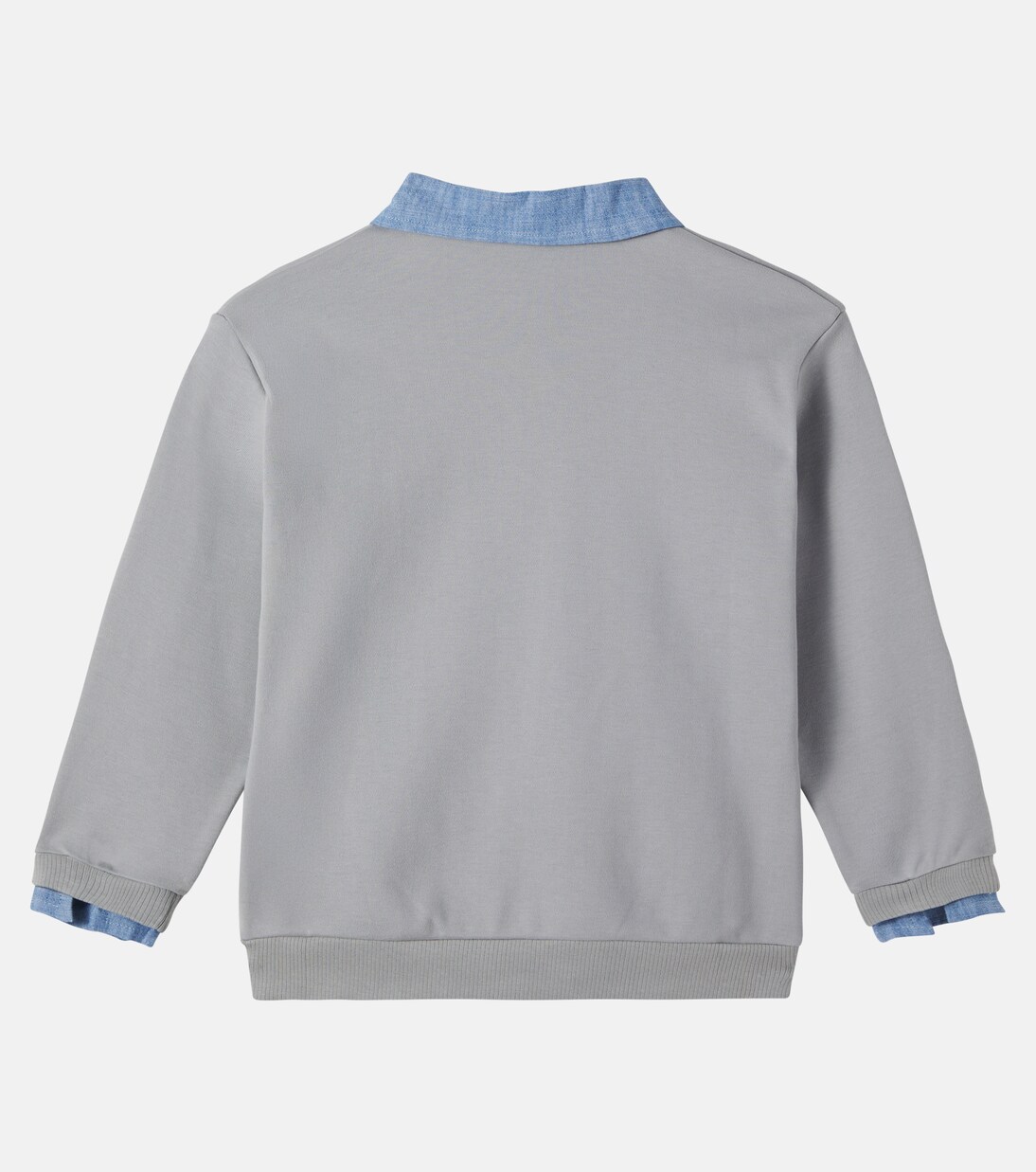 Priem embroidered cotton sweatshirt | Donsje
