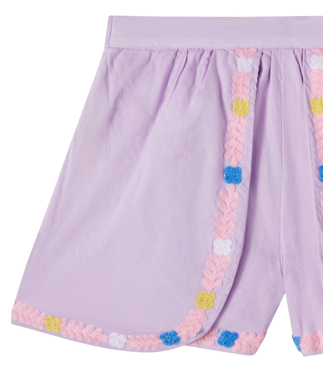 Short Asya brodé en coton | Louise Misha