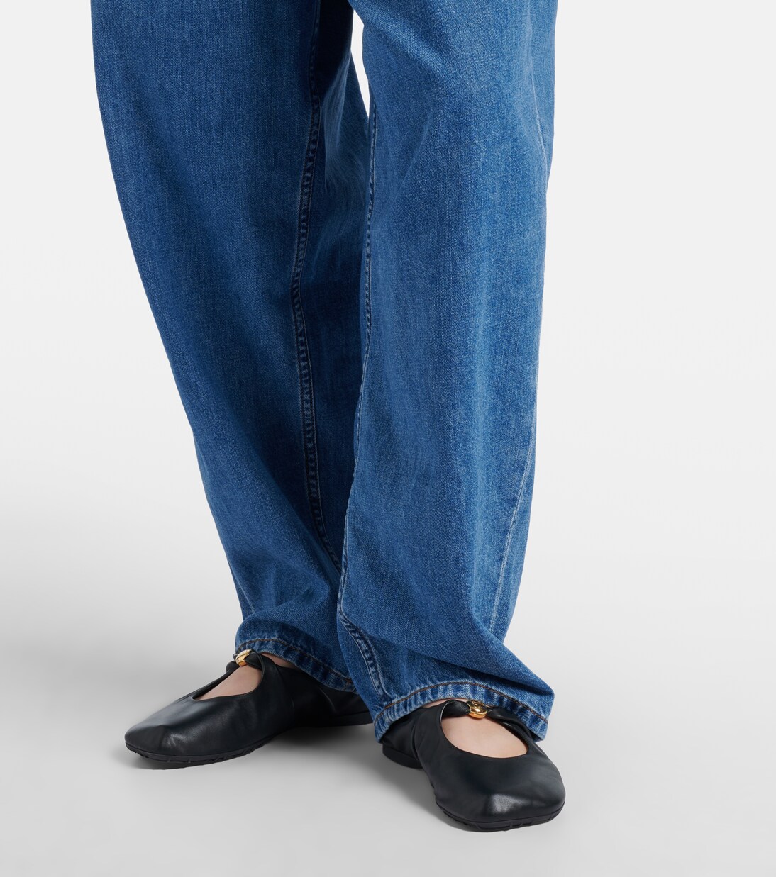 Belted wide-leg jeans | Loewe
