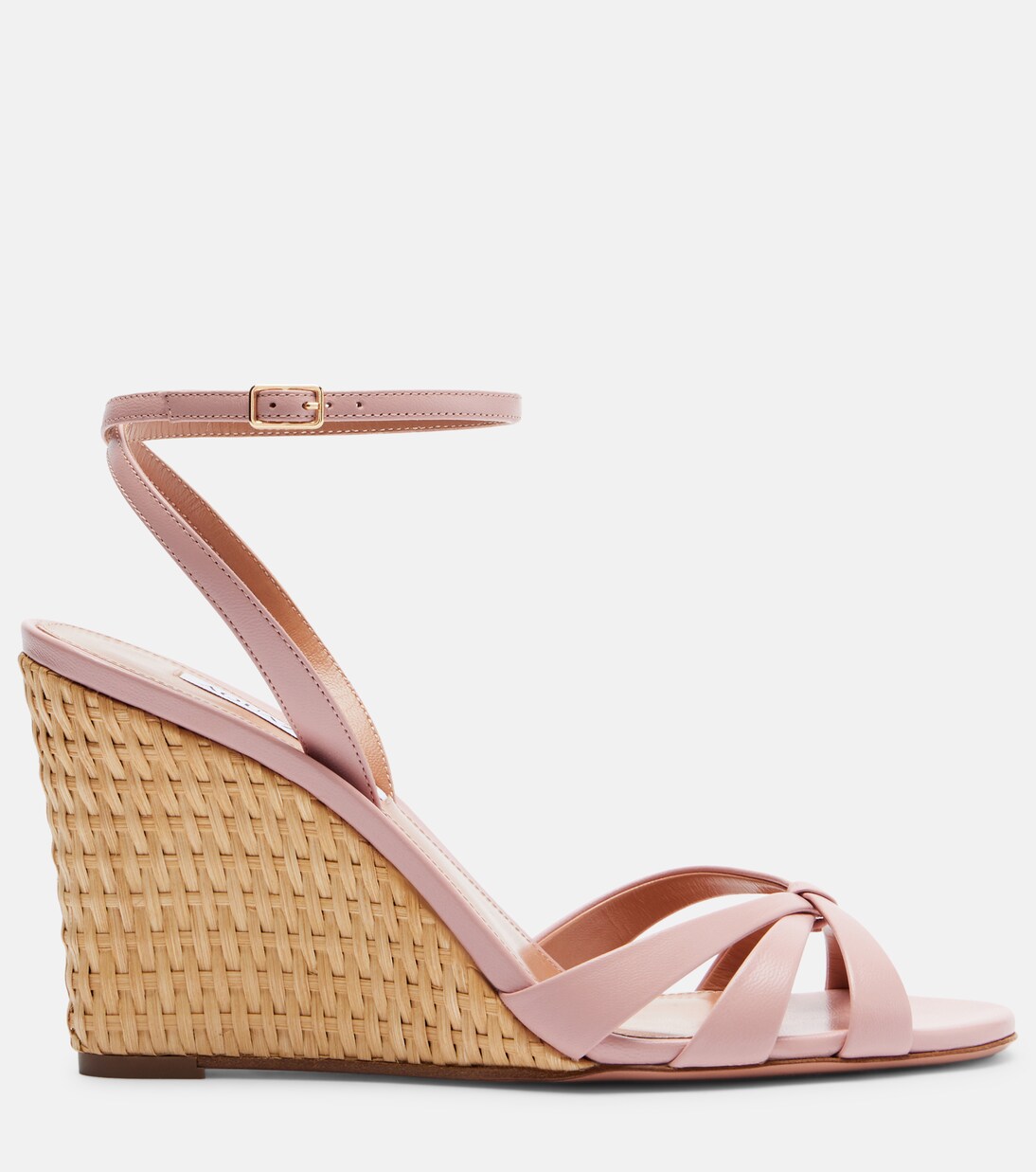 Sandales compensées Tati en cuir | Aquazzura