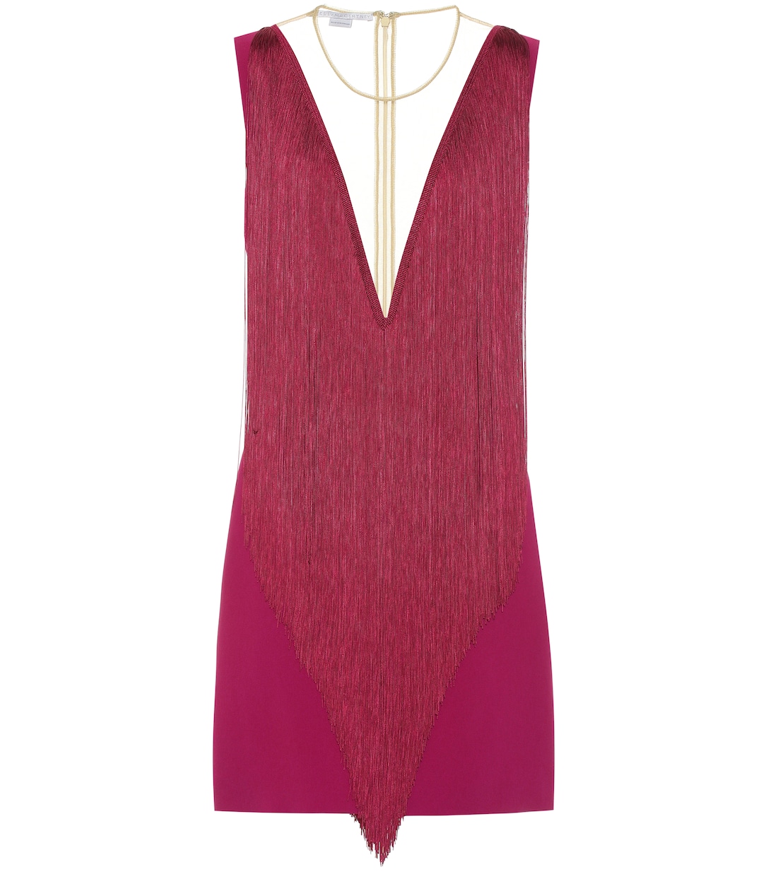 Fringe crêpe minidress | Stella McCartney