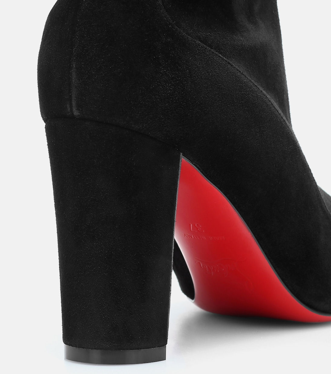 Gena 85 suede ankle boots | Christian Louboutin