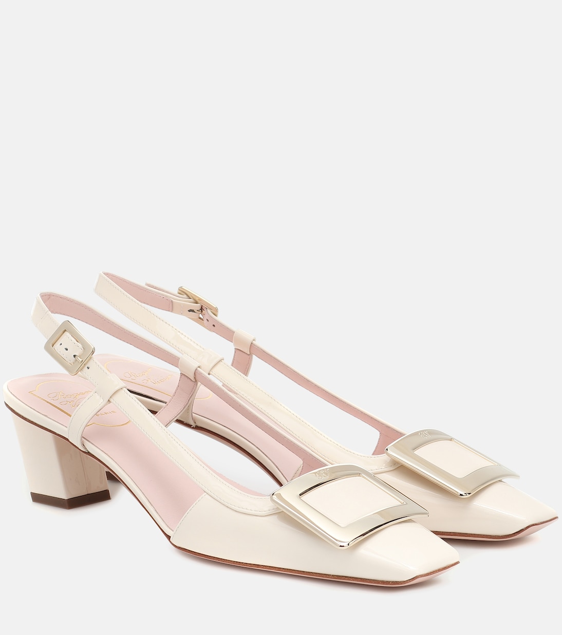 Salones destalonados Belle Vivier 45 de charol | Roger Vivier