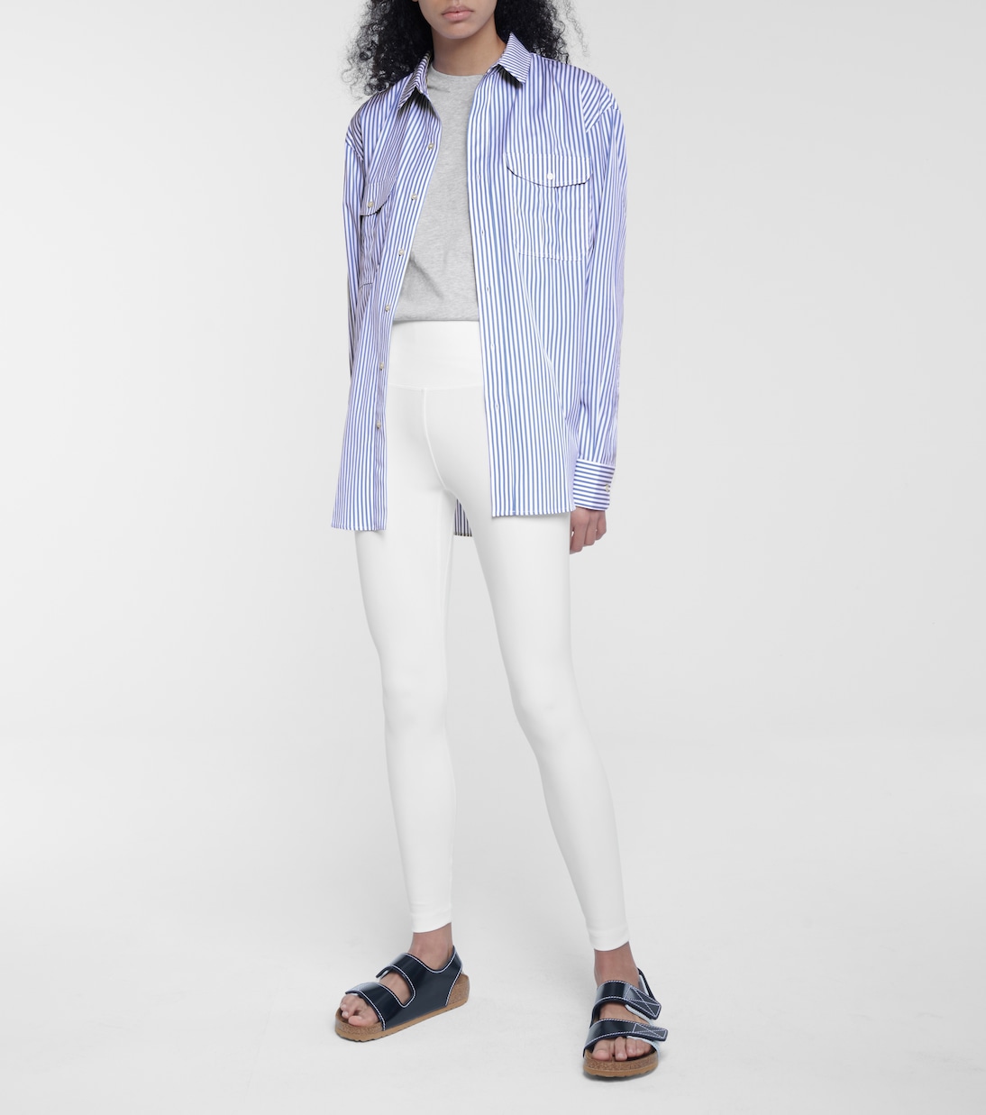 Chemise rayée en coton | Wardrobe.NYC