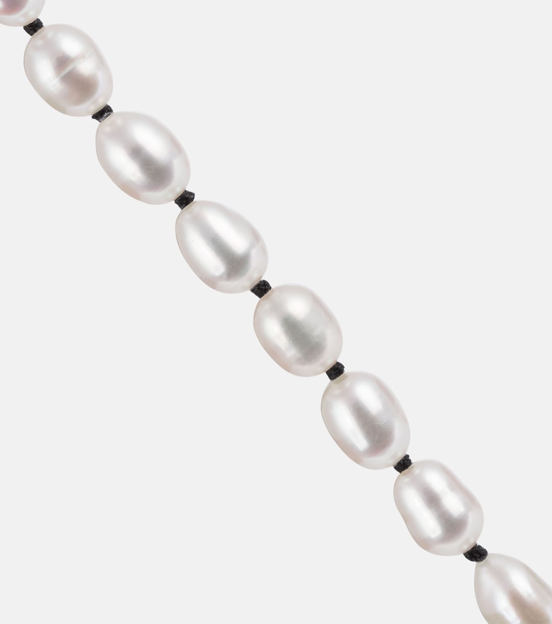 Tiny pearl and sterling silver necklace | Sophie Buhai