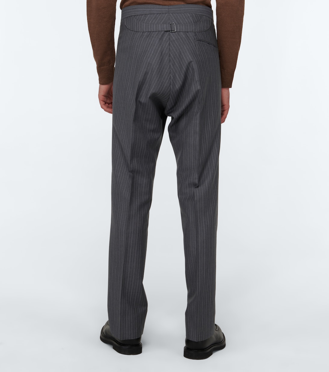 Pinstriped wool-blend pants | Maison Margiela