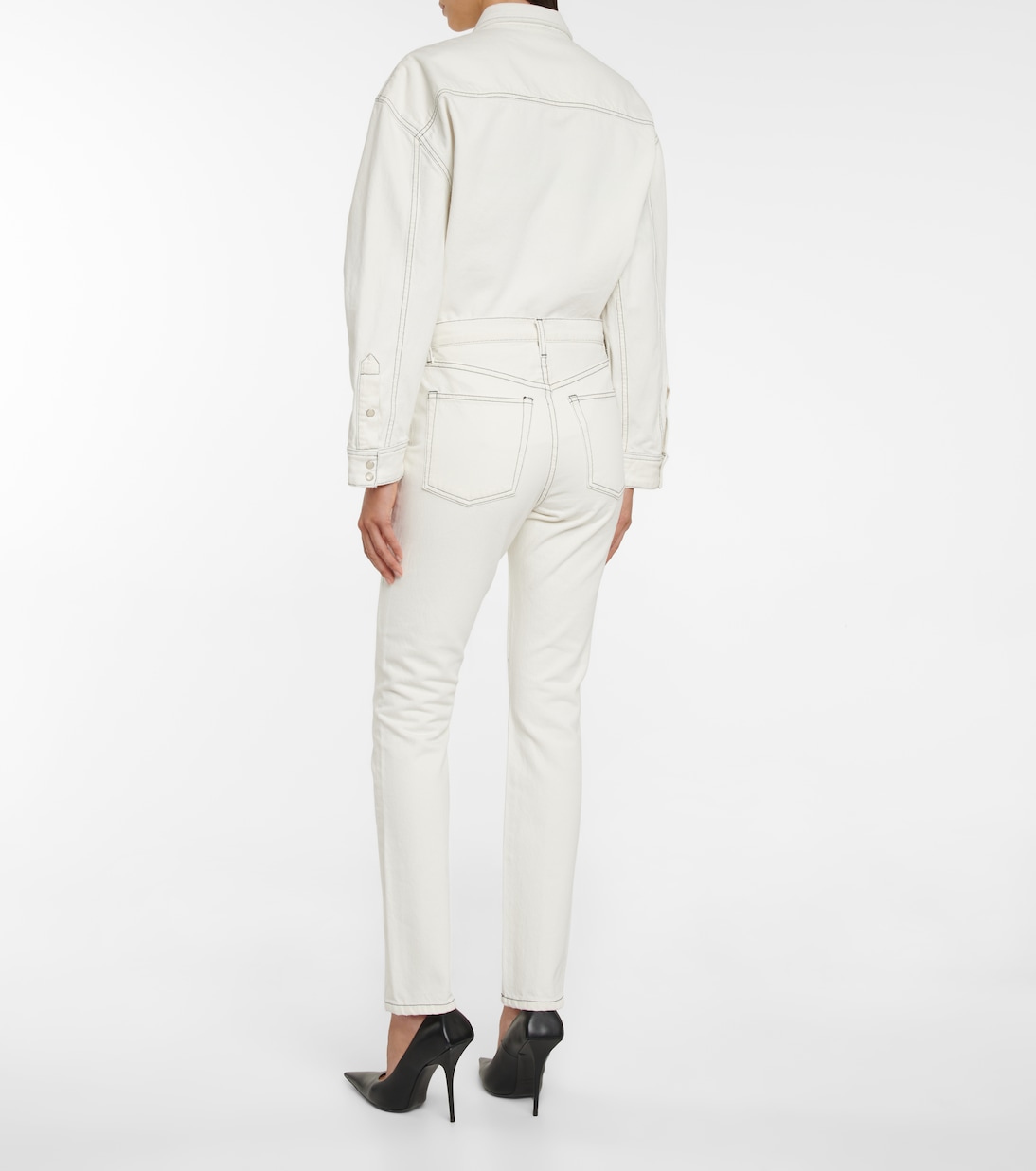 Jeans de tiro alto | Wardrobe.NYC