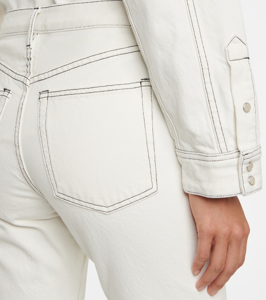 Jeans de tiro alto | Wardrobe.NYC