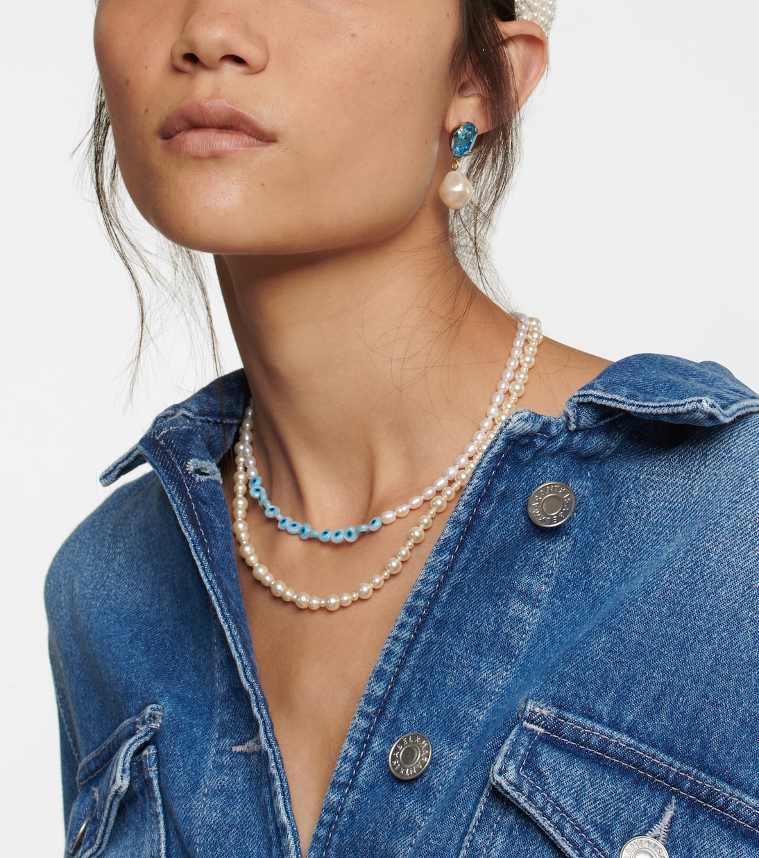 Collana con perle bijoux | Jennifer Behr