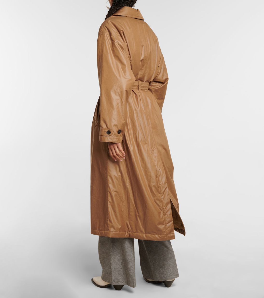 Cappotto Crisley oversize in similpelle | Isabel Marant