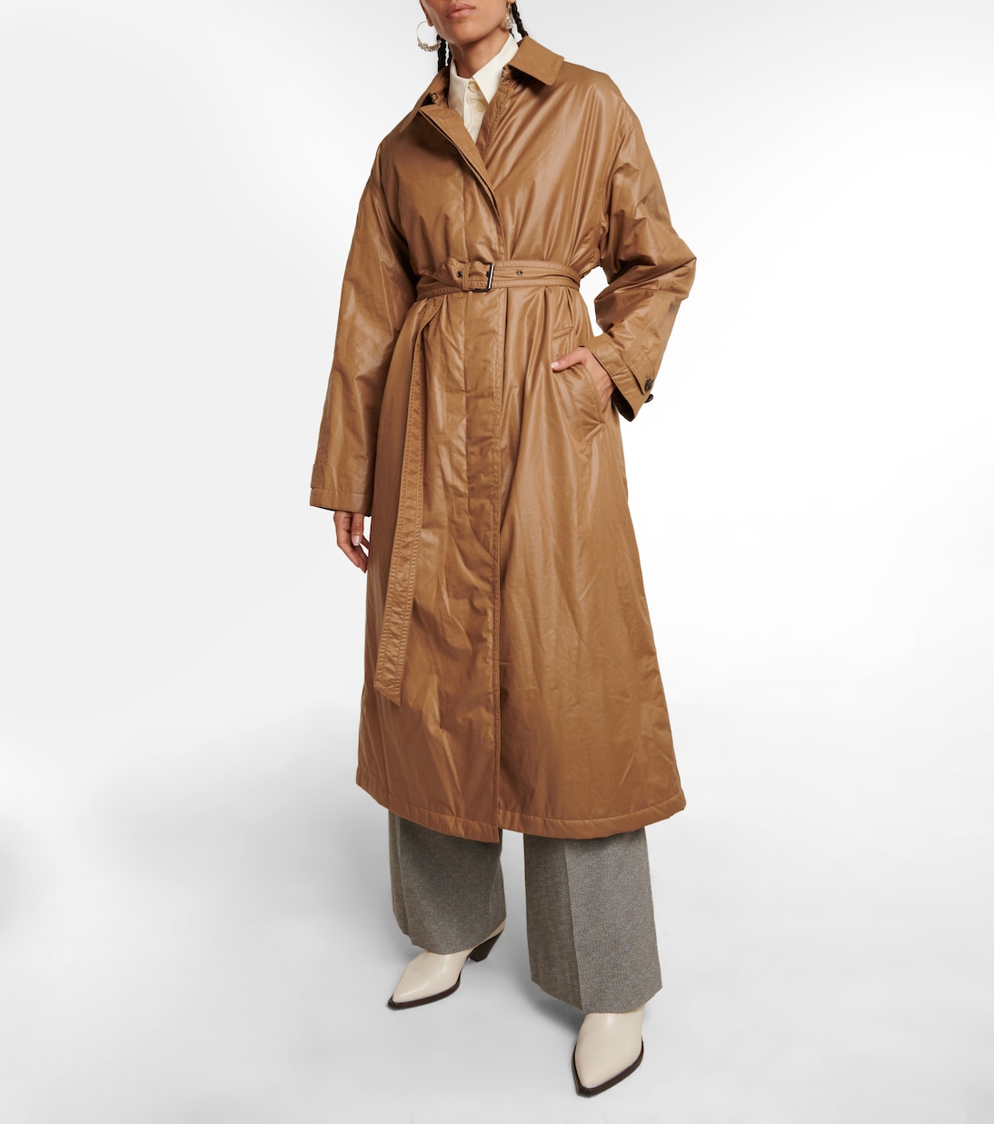 Cappotto Crisley oversize in similpelle | Isabel Marant